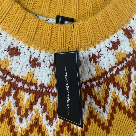 NWT / ANTHRO / MOON & MADISON / KNIT SWEATER - Picture 2 of 3